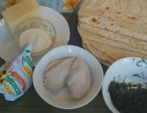 Рулеты из армянского лаваша